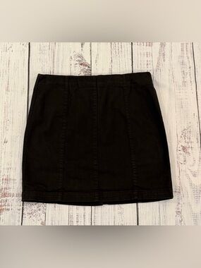 Intro Love the Fit Black Skort Stretch Mini Skirt Black Petite Women’s 10P